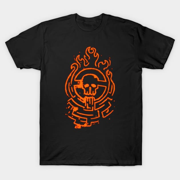 War Boys - Red Hot T-Shirt by Davidhedgehog